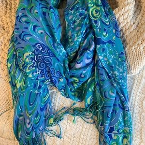 Lilly Pulitzer murfee scarf NWT